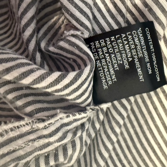 Caleoa Embroidered Stripe Tunic Top Bell Sleeve Boho Festival Cotton Large - Picture 2 of 8